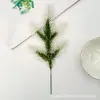 Árvore de Natal Artificial de Pinheiro Amazon Simulada Planta Verde Galho de Natal Rattan Casa Arranjo de Flores Ornamento Planta Verde de Natal Simulada