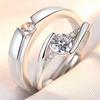 Casal anel masculino e feminino ring couple proposta abrindo livrinho vermelho rede joias vermelhas Mobius para namorada
