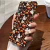 Funda de teléfono temática de Halloween con estampados de calabaza, fantasma y calavera, adecuada para Samsung S25 Ultra, funda de película ligera, al por mayor