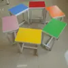Sala de Lectura para Actividades Grupales Hexagonal de Colores Mesa de Arte Mesa de Pintura y Silla Escritorio y Silla Combinados de Forma Especial para Aula Inteligente