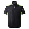 Roupas de ar condicionado novo top masculino e feminino com ventilador resfriamento inteligente ventilador de resfriamento roupas USB manga curta top de carregamento