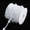 Cortina de Contas Acrílicas com Diamante de 14mm e 3 Pequenos Diamantes Cortina de Contas Transparente Colorida Acessórios de Decoração de Casamento