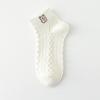 Calcetines blancos de estilo japonés para mujer, calcetines cortos de verano finos, de moda en Internet, populares para primavera y otoño, calcetines cortos bonitos de verano.