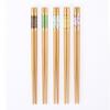 Palillos Nanzhu de cinco colores, 10 pares de palillos desechables impresos, higiene doméstica, comida para llevar comercial barata, fabricantes mayoristas