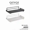 Estante de caja decodificadora montado en la pared, soporte para router, caja de almacenamiento Wi-Fi montada en la pared sin perforaciones, estante de almacenamiento de hierro forjado