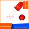 Cabeça redonda de 5mm cabelo vermelho vermelho amarelo amarelo verde cabelo Verde Laranja Laranja luz azul F5 alto brilho LED diodo emissor de luz