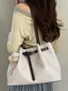 Bolsa de mano Shuai Mi Jia de gran capacidad, bolso de hombro para mujer, nuevo modelo de verano 2026, bolsa tejida de lujo ligero de nicho para el día a día
