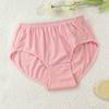 Ropa interior de algodón para mujer, shorts tipo bombacho de algodón sueltos de color liso para mujer, pantalones de cintura alta para mujer, fabricantes, venta al por mayor