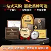 Marco de Placa de Autorización de Distribuidor de Cristal Personalizado Profesional Medalla de Cristal con Lámina de Oro Placa de Autorización de Agente
