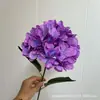 Hortensia Artificial Grande de una Sola Flor de 135 Piezas para Celebraciones de Bodas, Decoración del Hogar, Flores Falsas, Suministro Directo del Fabricante, Hortensia de Nieve