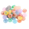 Nuevo Ábaco de Acrílico de Dos Colores, Cuentas Multicolor Opcionales, Material para Manualidades Hechas a Mano, Cuentas Sueltas para Collares, Pulseras, Joyería