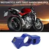 Bloqueo de Acelerador con Manillar Antirrobo Bloqueo de Cabeza para Patinete Eléctrico Bloqueo de Batería de Motocicleta Bloqueo de Freno Portátil para Scooter Bloqueo Universal de Manillar