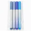Plumón resaltador de color degradado protector de ojos, alto valor estético, lindo plumón para que los estudiantes resalten y marquen, set para journaling