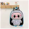 Mochila Escolar Infantil Fofa Nova Tendência Desenho Animado 11 polegadas Casca Dura 3D Mochila Pequena para Meninos e Meninas