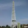 Estructura de Torre de Chimenea de 35m Soporte Fijo de Ángulo de Acero para Chimenea Estructura de Torre Auxiliar para Tubería de Chimenea Estructura de Torre a Prueba de Viento y Anti-Sacudidas