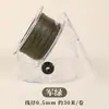 Cuerda Redonda Encerada en Caja para Manualidades Tejido a Mano Cuerda para Collar Cordón No Descolorante Cuerda de Cera para Pulsera Cadena para Colgar