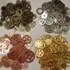 Paquete de materiales para piezas DIY Steampunk punk DIY material joyería metal viento núcleo de reloj mecánico engranaje bolsa decoración