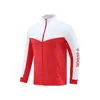 Chaquetas Deportivas Casuales para Hombre y Mujer, Uniformes de Equipo, Uniformes de Manga Larga para Tenis de Mesa, Voleibol, Bádminton, Chaquetas para Actividades de Equipo con Texto Impreso
