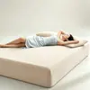 Conjunto de Lençol de Cama de Veludo Morandi para Yoga de Inverno Três Peças Cor Sólida Leite Veludo Capa de Cama Antiderrapante Protetor de Colchão