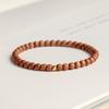 Pulseira de sândalo Laoshan indiano, contas de sândalo vermelho carne velha, anel único, múltiplos anéis, turquesa de mão, pulseira feminina, presente