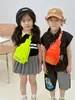 Yx Bolsa Exterior Infantil de Moda, Cangurera para Niños, Mochila Ligera de Nylon Resistente al Agua, Bolso Cruzado Unisex para Bebé, Moderno