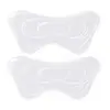 Almohadillas para Talón con Forma de Mariposa, Suaves y Anti-Desgaste, Almohadillas Antideslizantes para Talón, Relleno Autoadhesivo de Gel, Plantilla de Media Talla, Almohadillas de Protección para el Talón