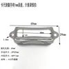 70*29 mm moldura de etiqueta de aço inoxidável gaveta de arquivo puxador de gaveta concha de puxador fivela de puxador armário de remédios manual slot para cartão de etiqueta