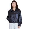 Chaqueta de Piel de Oveja Nueva Haining Otoño e Invierno para Mujer 2025 Chaqueta de Cuero Casual Suelta para Mujer Piel de Oveja Cuero Genuino