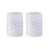 Cubierta de puntera con doble abertura para zapatos de tacón alto, suave, antidesgaste, con burbujas de agua, protección transpirable para los dedos de los pies.