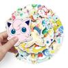 50 Hojas Caricatura Pokemon Anime Decoración Personalizada Maleta Laptop Scooter Coche Pegatinas