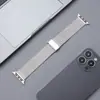 Adecuado para Correa de Reloj Apple iWatch S10 Hebilla Huawei Correa Trenzada de Doble Malla Reloj Correa de Reloj S9/S8S7