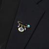 Broche Olho de Diabo Europeu e Americano Broche Charme de Olho Broche Olho Infantil Meninos e Meninas Joia Colorida Pinos de Lapela