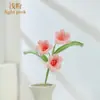 Buquês de flores de crochê prontos e feitos à mão, incluindo flores artificiais, disponíveis para personalização e envio direto do fabricante