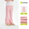 Ropa para Niños Dudu Pantalones Acampanados para Niñas Conjunto de Verano 2026 Nuevo Estilo de Verano Pantalones Largos para Niñas Pequeñas Estilo de Verano de Moda