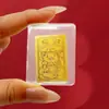 Nuevo Modelo 2026 de Pegatinas Doradas para Teléfono con Adhesivo Trasero para Riqueza y Fortuna Instantáneas, Adecuado para Regalar y Venta al por Mayor