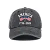 Gorra de Espíritu del 250º Aniversario de la Declaración de Independencia de Estados Unidos, Gorra de Béisbol con Estampado Vintage Lavado, Gorra de Sol para Exteriores