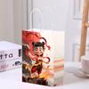 Bolsas de Tote Impresas a Color de Nezha y Ao Bing Regalos de Jardín de Infancia Bolsas de Regalo de Graduación de Jardín de Infancia Bolsas de Empaque de Dulces de Recuerdo