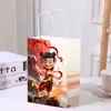 Bolsa de Regalo Nezha Ao Bing Mochila de Temporada de Regreso a Clases para Jardín de Niños Bolsa de Papel Mochila Regalo de Cumpleaños para Niños Bolsa de Embalaje de Juguetes