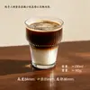 Taza de Café Colgante de Oreja de Estilo Ins para Uso Doméstico, Vaso Alto de Vidrio con Patrón Vertical, Taza Retro Americana para Iced Latte, Té de Frutas