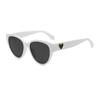 Gafas de sol de lujo ligero GLAZZY amor nuevas gafas de sol con protección solar montura grande gafas de sol para mujer gafas de sol de moda con trémolo