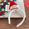 Natal chapéu das crianças hairpin bonito alce arco tridimensional hairband menina vestido de férias hairpin cocar