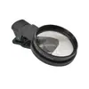 Lente macro para teléfono móvil de 52 mm, 10 aumentos, cabezal de primer plano macro, espejo de luz de estrellas, gran apertura, aumento, disparo de detalles