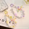 Cadena para teléfono colgante cadena colgante nueva anti-pérdida bolsa de cuentas decoración llavero sensación de alta gama estilo ins cuerda
