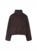Otoño e Invierno Nuevo Estilo Europeo y Americano Moda Versátil Cachemir Cálido Grueso Chaqueta Top Casual para Mujer 6318227