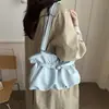 Nuevo Arrugado 2026 Bolso Tote Suelto para Viajar Retro Bolso Sensación Bolso de Hombro de Gran Capacidad para Mujer Bolso Cubo Sensación Venta al por Mayor