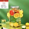 Cubo de bebidas de vidrio comercial con grifo, cubo para cerveza casera, té de frutas, cóctel de celebridades de Internet, cubo para Coca-Cola, contenedor, botella de vino