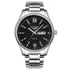 Guanqin B4 Reloj de Marca para Regalo de Negocios Reloj para Hombre Impermeable Luminoso Guanqin Correa de Acero Reloj para Pareja Gq80019