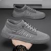 Zapatos de Invierno para Hombre, Malla Transpirable, Delgados, Tenis Anti-Olor, Zapatos de Vestir para Hombre sin Cordones, Tenis de Calcetín Fly-Knit