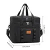 Bolsa de picnic para camping al aire libre de gran capacidad transfronteriza, bolsa portátil con aislamiento de papel de aluminio engrosado y refrigeración, bolsa de hielo para conservación de frutas