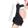 Protector de muñeca para pulgar, funda protectora fija para dedos, articulación de muñeca, distensión de muñeca, esguince, placa de aluminio, protector fijo para dedos